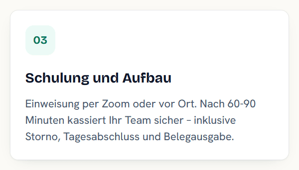 effiziente Kassenverwaltung im Verkauf