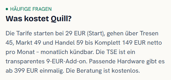 moderne Kassenlösung für Hotellerie