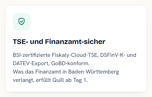 sichere Kassenverwaltung mit Software
