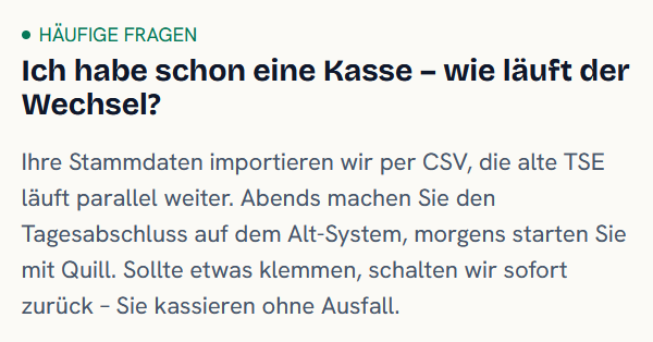 sichere TSE-Lösung für Kassen