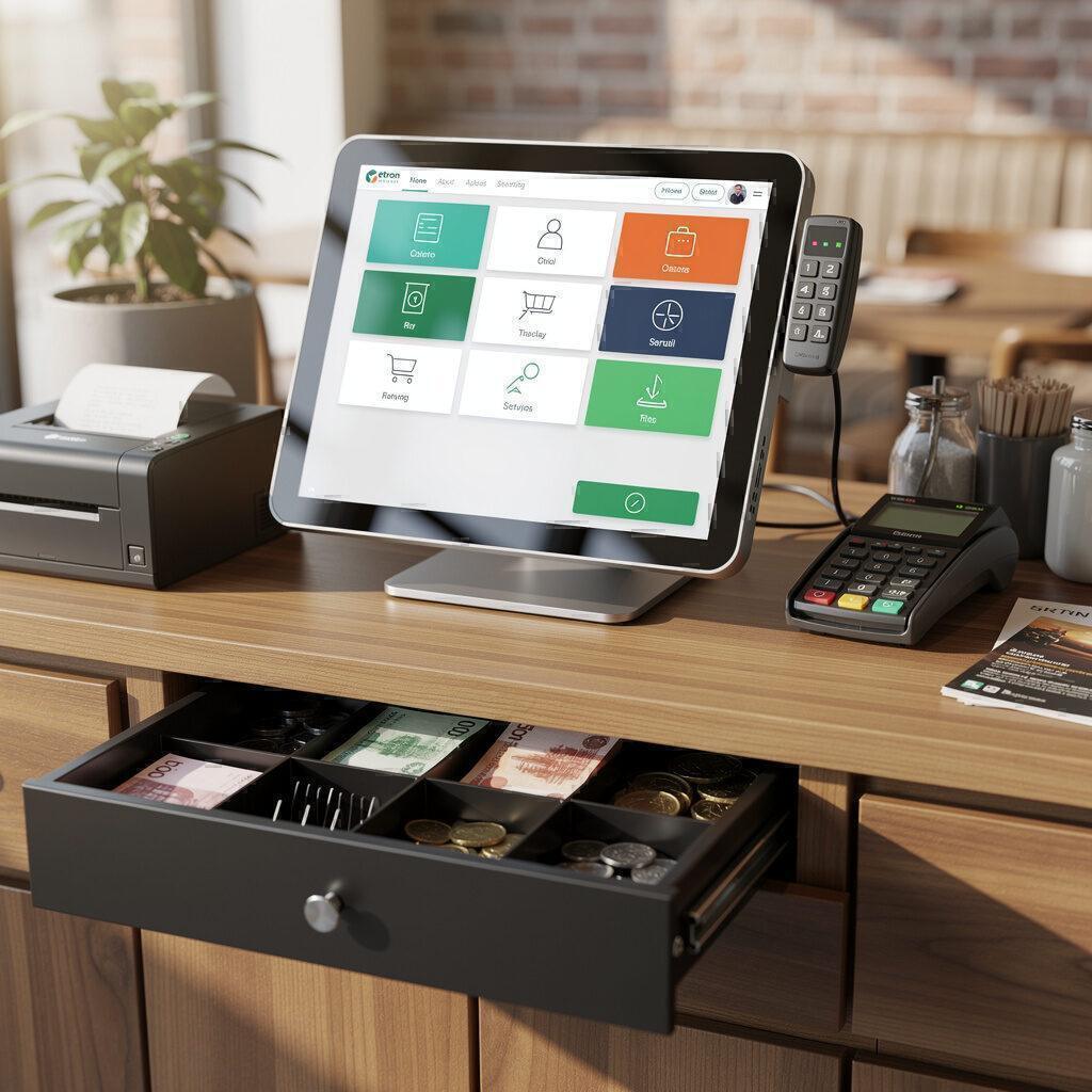 Effiziente Gastronomie-Abläufe mit Etron OnRetail von Kassenpartner24
