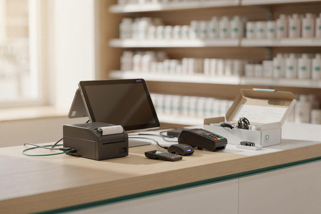 Hardware einrichten für Einzelhandel – Kassenpartner24