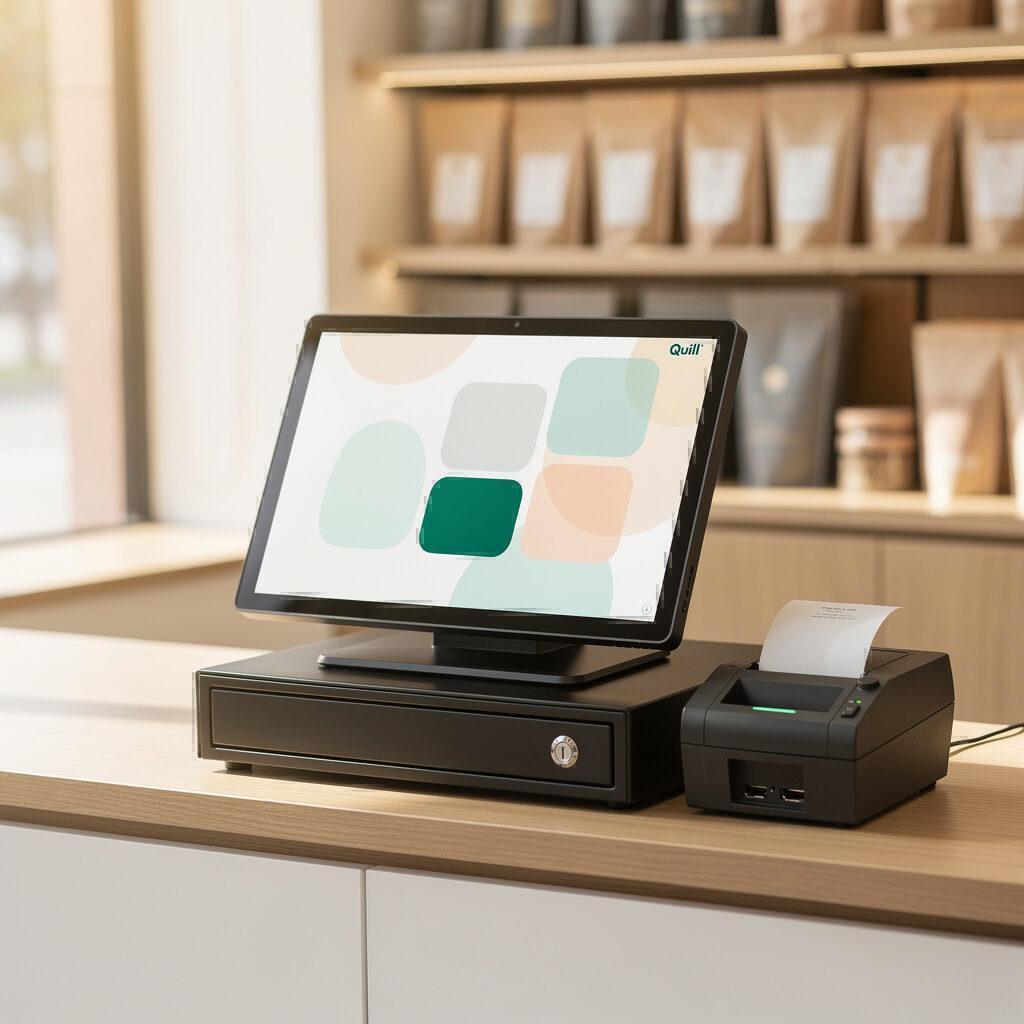 Quill Kassensysteme von Kassenpartner24 für den Einzelhandel